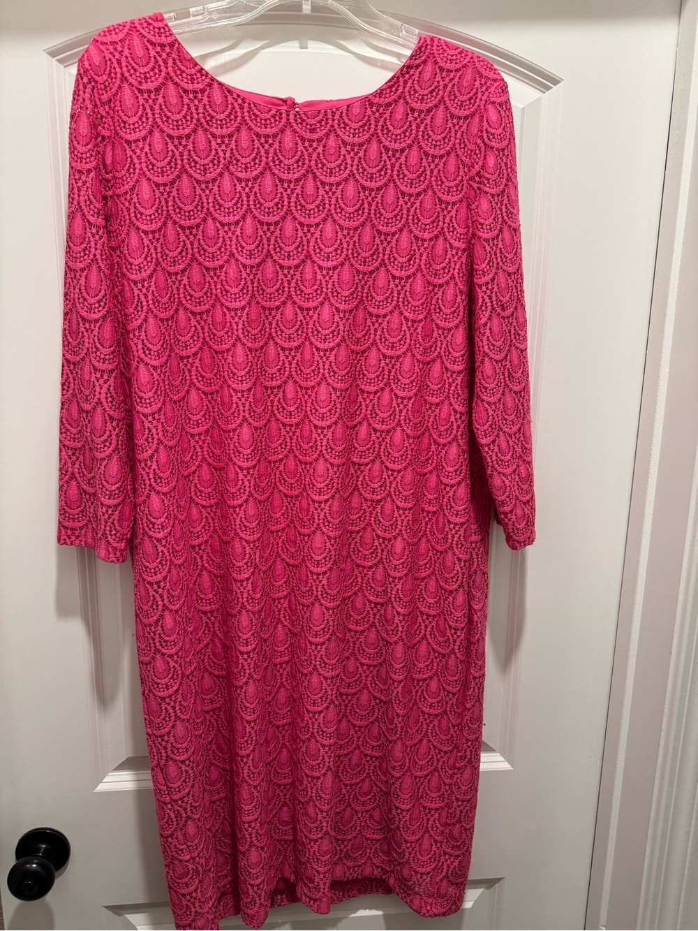 Allison Daley Women’s Pink Lace Shift Dress